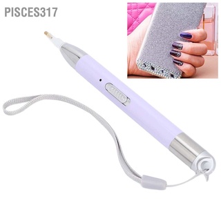 Pisces317 🪀🪀 ปากกาเพ้นท์เล็บ พลอยเทียม Led พร้อมปลายเปลี่ยน สําหรับตกแต่งเล็บ 🌸พร้อมส่ง🌸