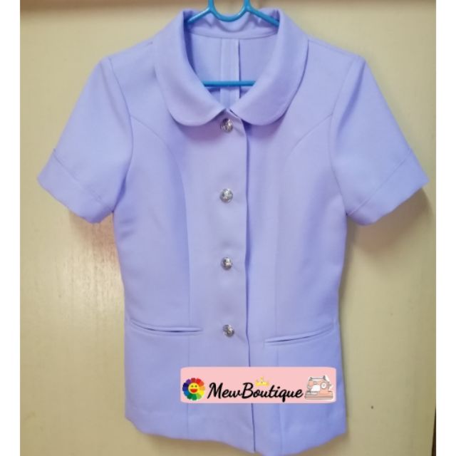 ชุดพยาบาล​ปกบัว By:MewBoutique​