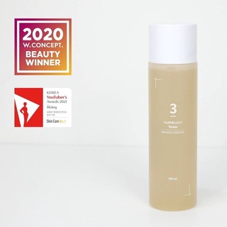 Numbuzin No.3 Super glowing Essence Toner 200ml