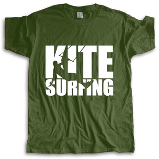 tshirtเสื้อยืดคอกลมฤดูร้อนเสื้อยืด ผ้าฝ้าย ลาย Kitesurf shubuzhi สีดํา หรูหรา แฟชั่นสําหรับผู้ชายSto4XL