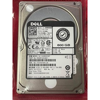 DELL HDD G3MWJ 2.5 600GB 10K SAS 12Gbps 0G3MWJ ENTERPRISE CLASS AL14SEB060NY VM ID-41254