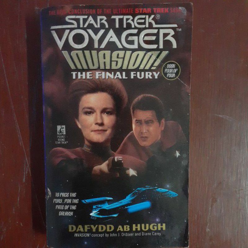 นิยายเก่า Star trek Voyager the final fury