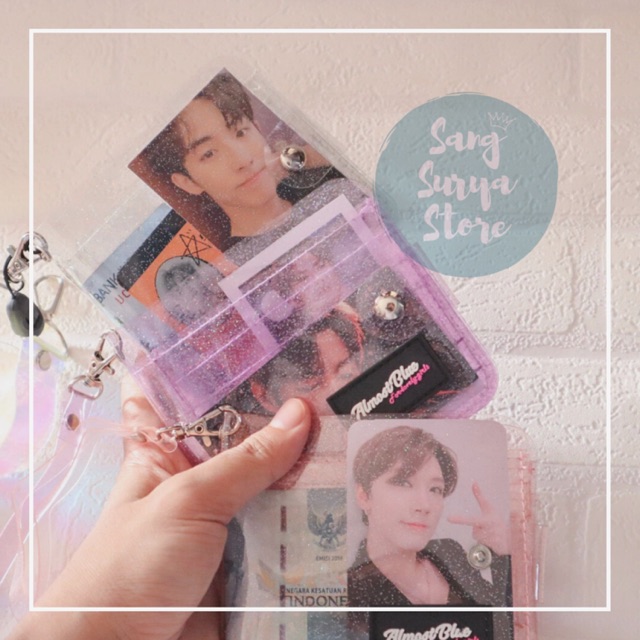 Pvc Kpop NCT Jelly Wallet โปร่งใส