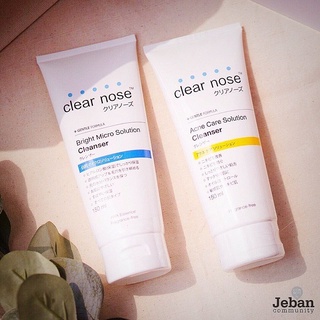 Clear Nose Cleanser เจลโฟมล้าหน้า 150ml โฟมล้างหน้าเคลียร์โนส โฟมเคลียร์โนส โฟมclearnose