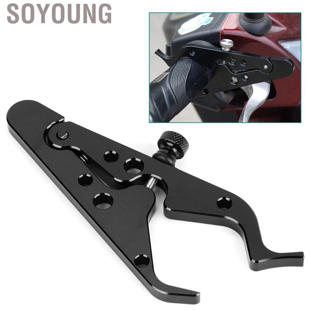 (Ready Stock) Soyoung แคลมป์คันเร่งในรถจักรยานยนต์รถยนต์ตามปกติ
