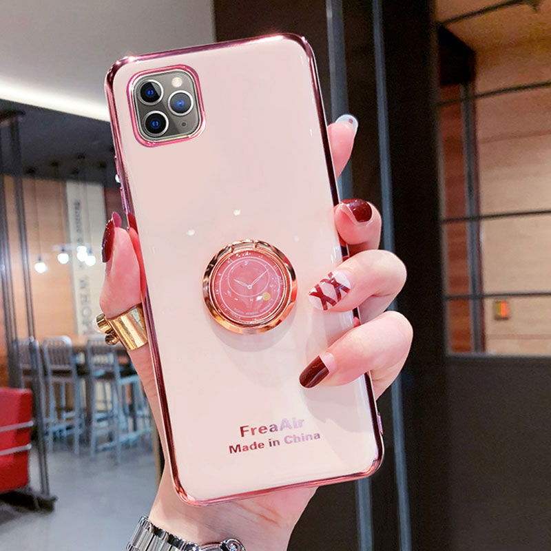 Soft Ring Stand Case for Iphone 6 6s 7 8 plus X XR XSMAX 11 11Pro Max ...
