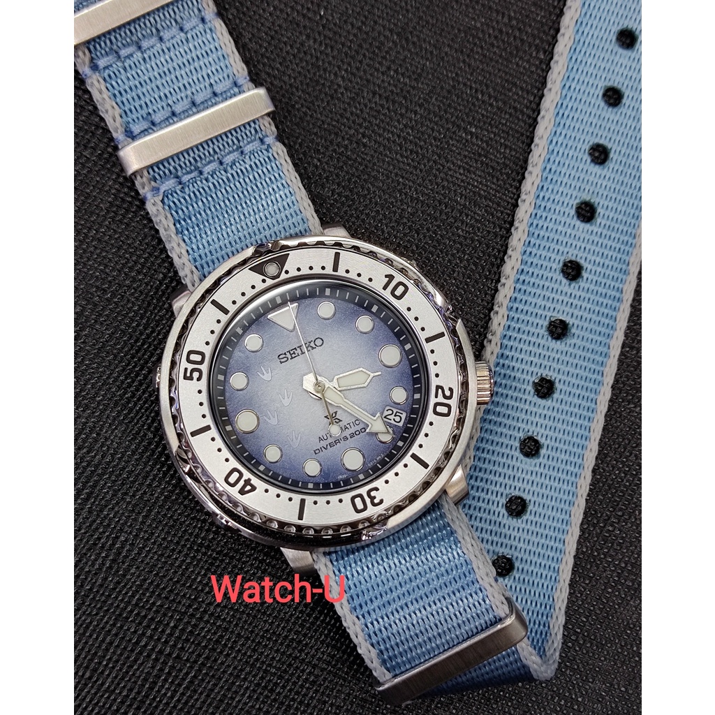 ได้สาย 2 เส้น นาฬิกา SEIKO PROSPEX Save The Ocean 7 (Tuna Penguin) รุ่น SRPG59K1,SRPG59K,SRPG59
