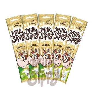 Milk Sippy หลอดดูดนม ชุด 5 แพ็ค