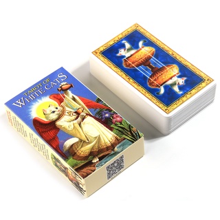 Tarot Of White Cats Great ถุงน่องสําหรับใช้ในการทาโรติสต์