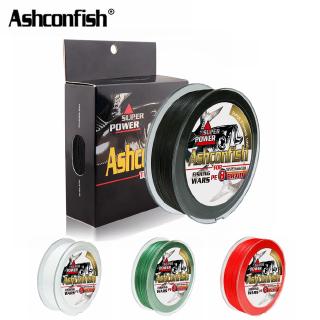 Ashconfish สายเบ็ด 100 เมตร 8 Strands สําหรับตกปลา 6-80 Lb