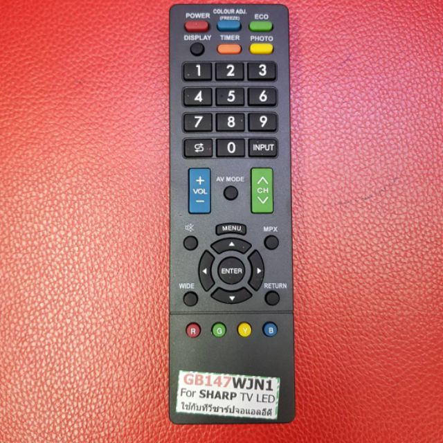 รีโมททีวี ชาปรุ่น GB147WJN1 สามารถใช้แทนตัวเดิมได้