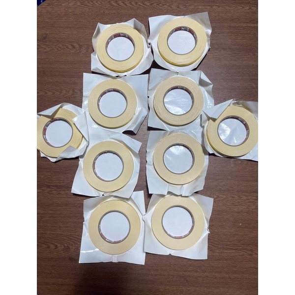 แพ็ค10ม้วน เทปLEOติดพรม2หน้า  กว้าง12มม. ยาว25เมตร