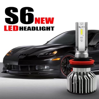 ชุดหลอดไฟหน้ารถยนต์ LED IP68 H11 9005 9006 9003 H1 H7 200W 20000LM 6000K S6 สําหรับ Nissan COB 2 ชิ้น