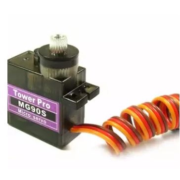 ทําความสะอาดโกดัง Tower Pro MG90S เกียร์โลหะ Micro Servo มอเตอร์ MG 90 MG90 RC หุ่นยนต์โดรน
