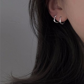 Simple Hoop Earrings ต่างหูห่วงเงิน