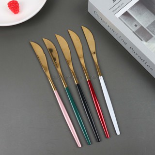 KITCHENWARE_NUMBER1 มีดสเต็กสแตนเลส สไตล์เยอรมัน (สินค้าพร้อมส่ง)