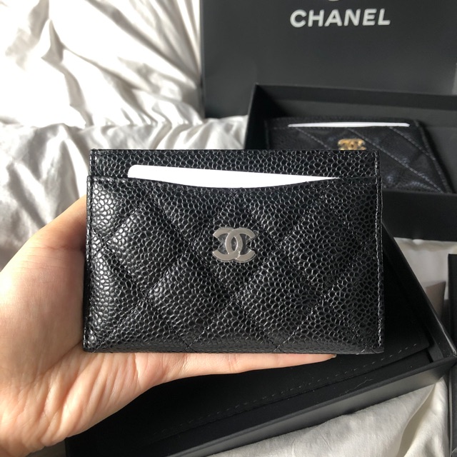 Chanel card holder holo 299