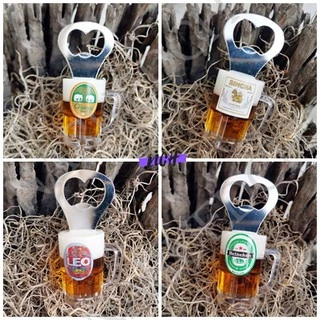 ที่้เปิดขวด ติดตู้เย็น รูปแก้วเบียร์ 3D ของตกแต่ง ของฝาก ของชำร่วย Bottle Opener Magnet พร้อมส่งทันที
