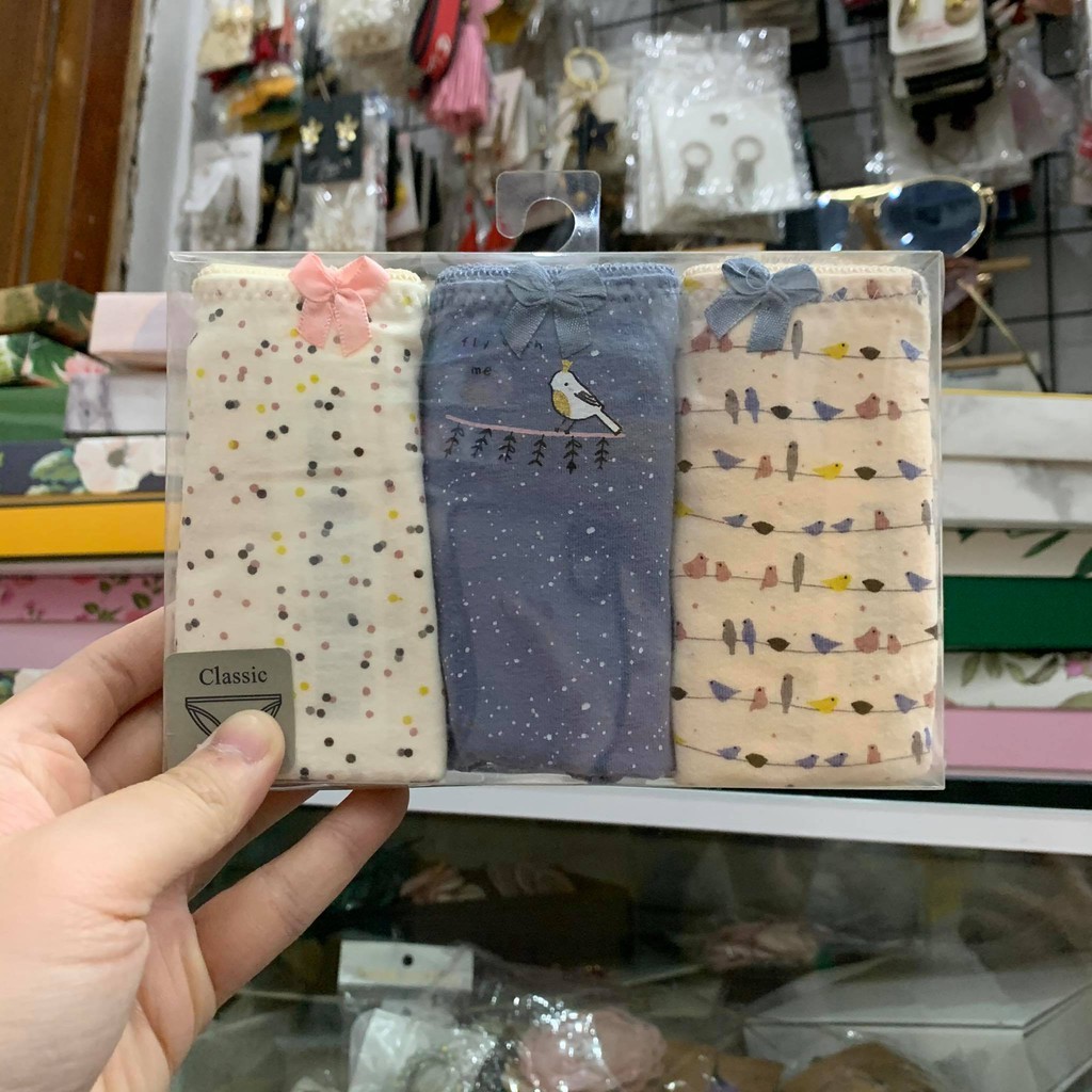 Oysho ชุดชั้นในผ้าฝ้าย Set