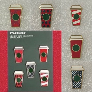 Starbucks Holiday Pin Set