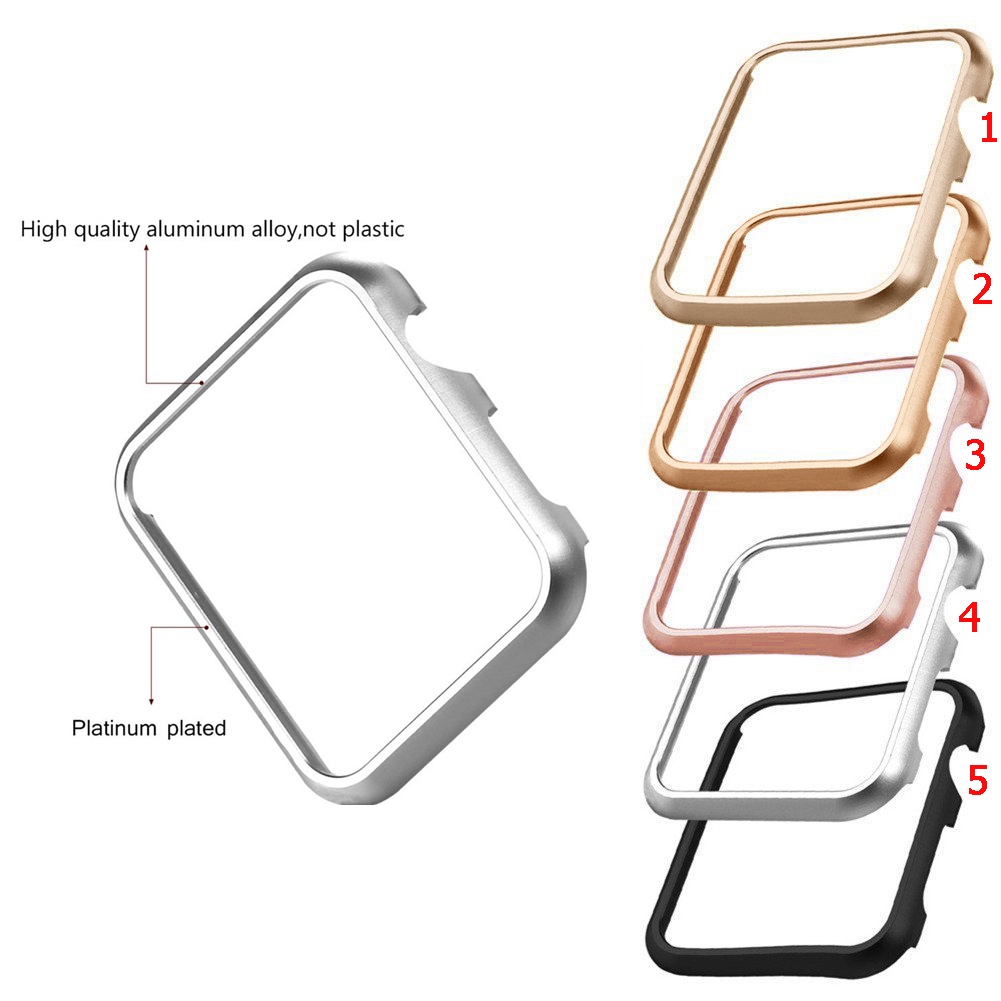 เคสอลูมิเนียม ไม่มีฝาปิดหน้าจอ สำหรับ Apple Watch Series 1 2 3 4 5 6 7 8 9 10 11 SE3 38 42 40 44 41 45 มม.