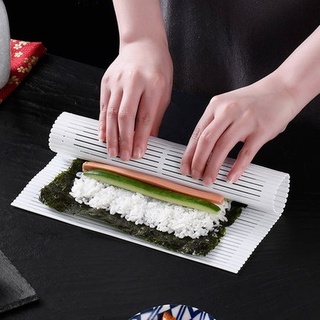 แผ่นไม้ไผ่สําหรับทําซูชิ Nori Sushi Mold / ล้างทําความสะอาดได้