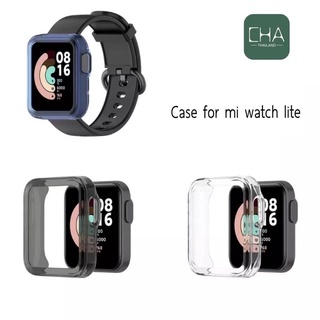 พร้อมส่งจากไทย เคสยางใสกันกระแทก Mi watch lite 1 แบบหน้าปัดเปิดโล่ง (ไม่ครอบหน้าปัด) เคสกันกระแทก ยางTPU