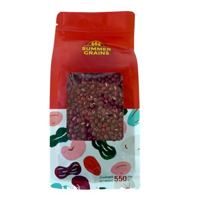 ถั่วแดงอะซูกิ Azuki Bean NON-GMO 550-1000g จาก SummerGrains