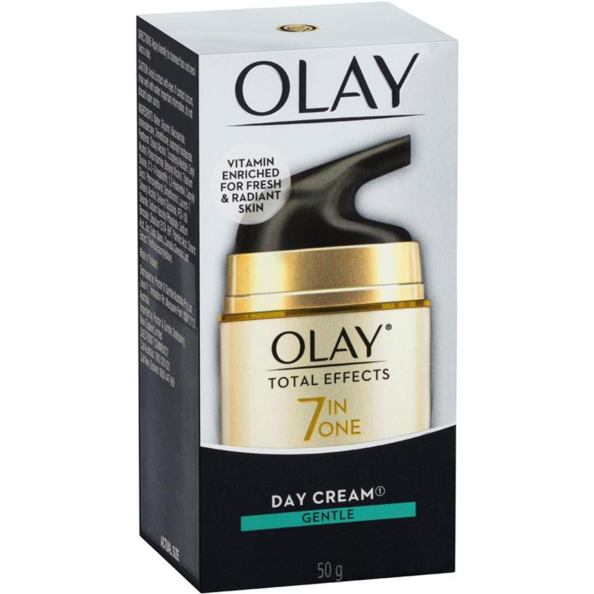 Olay Total Effect 7in1 Day Cream Gentle โอเลย์ โททัล เอฟเฟ็คส์ 7in1 เดย์ครีม สูตรอ่อนโยน 50ml.