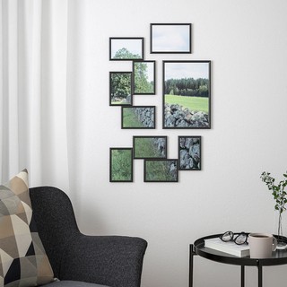 IKEA กรอบรูป หลายขนาด 13x18 21x30 30x40 40x50ซม พร้อมแผ่นกระจกพลาสติกใส