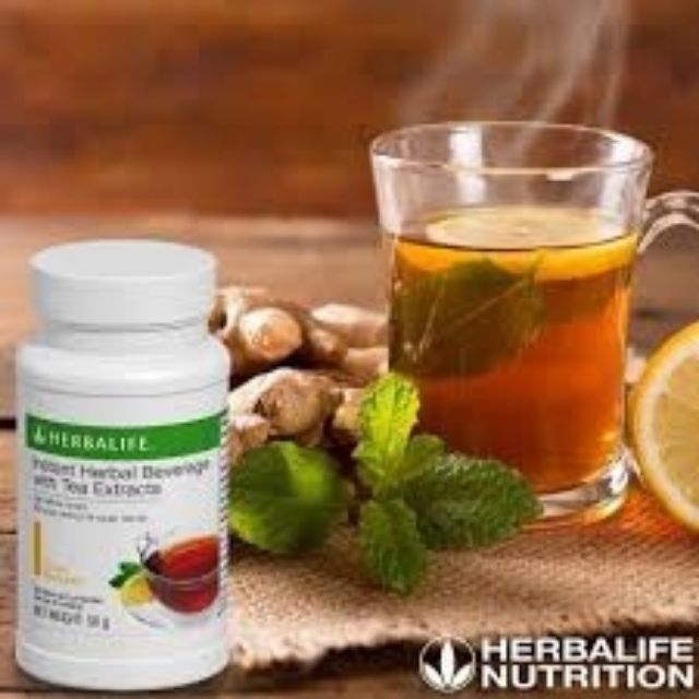 Herbalife Green tea extract lemon เครื่องดื่มชาเขียวสกัดชนิดผง กลิ่น