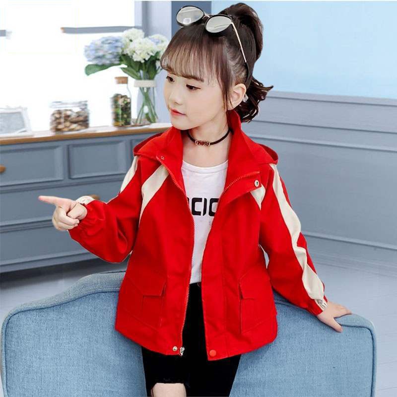 STYLISH เสื้อแจ็คเก็ตผสมสีสําหรับเด็กที่มี TWO THICK LAYERS SHOP STANDARD H0183