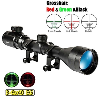 Toread_mall 3-9x40EG ​กล้องติดปืน พร้อมขาจับกล้อง Boshineng 3-9x40EG Monocular ด้วยแสง กันน้ำและกันกระแทก