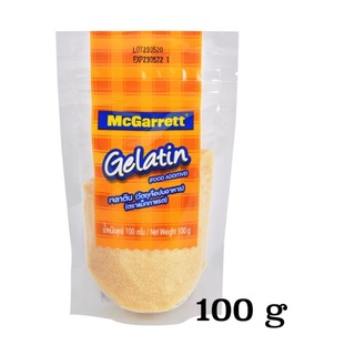 THA shop 📍(100 ก. x1)  Mcgarrette Gelatin Powder แม็กกาแรต ผงเจลาติน ผงทำขนม ผงทำเค้ก ผงทำขนมปัง ผงฟู ผงอเนกประสงค์