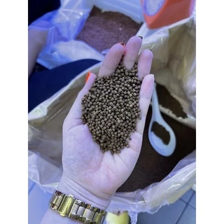 อาหารปลาฮิคาริแบ่งขาย1kg. อาหารปลาSAKI-HIKARI เม็ดจมไซต์s สูตรเร่งโต