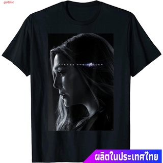 เสื้อยืดกีฬา Marvel Avengers: Endgame Scarlet Witch Poster T-Shirt Popular T-shirtsS-5XL