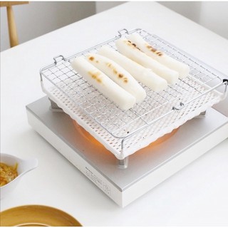 Japanese style grill net ตะแกรงย่างสไตล์ญี่ปุ่น ปิ้ง ย่างกุ้ง หอย ปู ปลา ขนมปัง