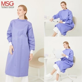 MSGtexmed ชุดกาวน์ทันตกรรมแบบผูกหลัง,กาวน์คลุมห้องแลป แบบไม่กันน้ำ (รุ่น PG919)