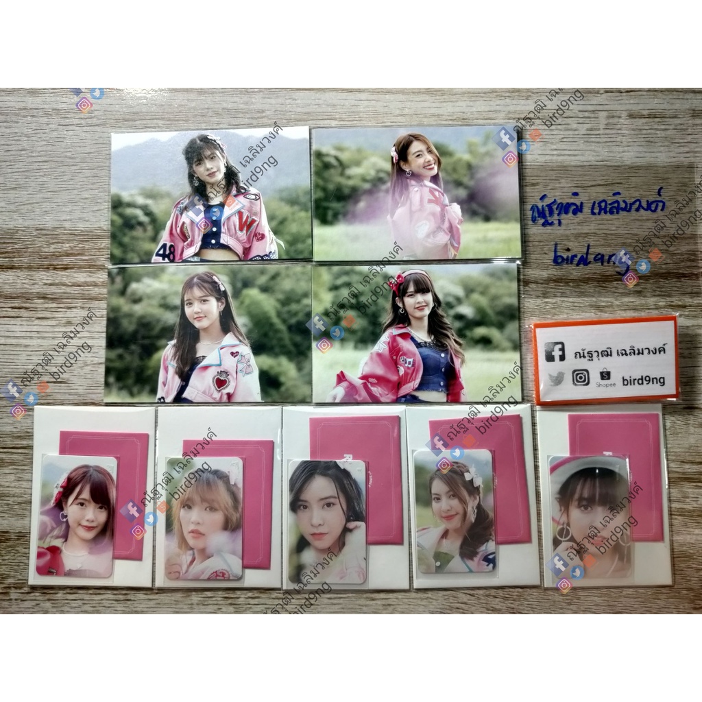 BNK48 Heavy Rotation Mini PhotoCard Postcard Music Orn Tarwaan Minmin Jane Music Mobile Wee june kaew
