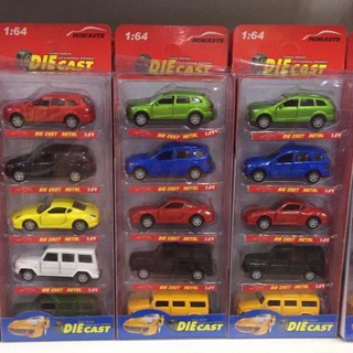 รถของเล่น Die cast 4คัน