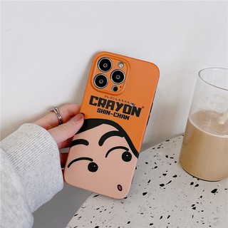 เคสซิลิโคน เคสไอโฟน iPhone 13 Pro Max iPhone 12 Pro Max iPhone 11 Pro Max X XR XS Max 7 8 Plus Cartoon เครยอนชินจัง Crayon Shin Chan Silicone Case