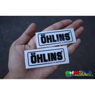 สติ๊กเกอร์ติดโช๊ค ohlins sticker โอลิน