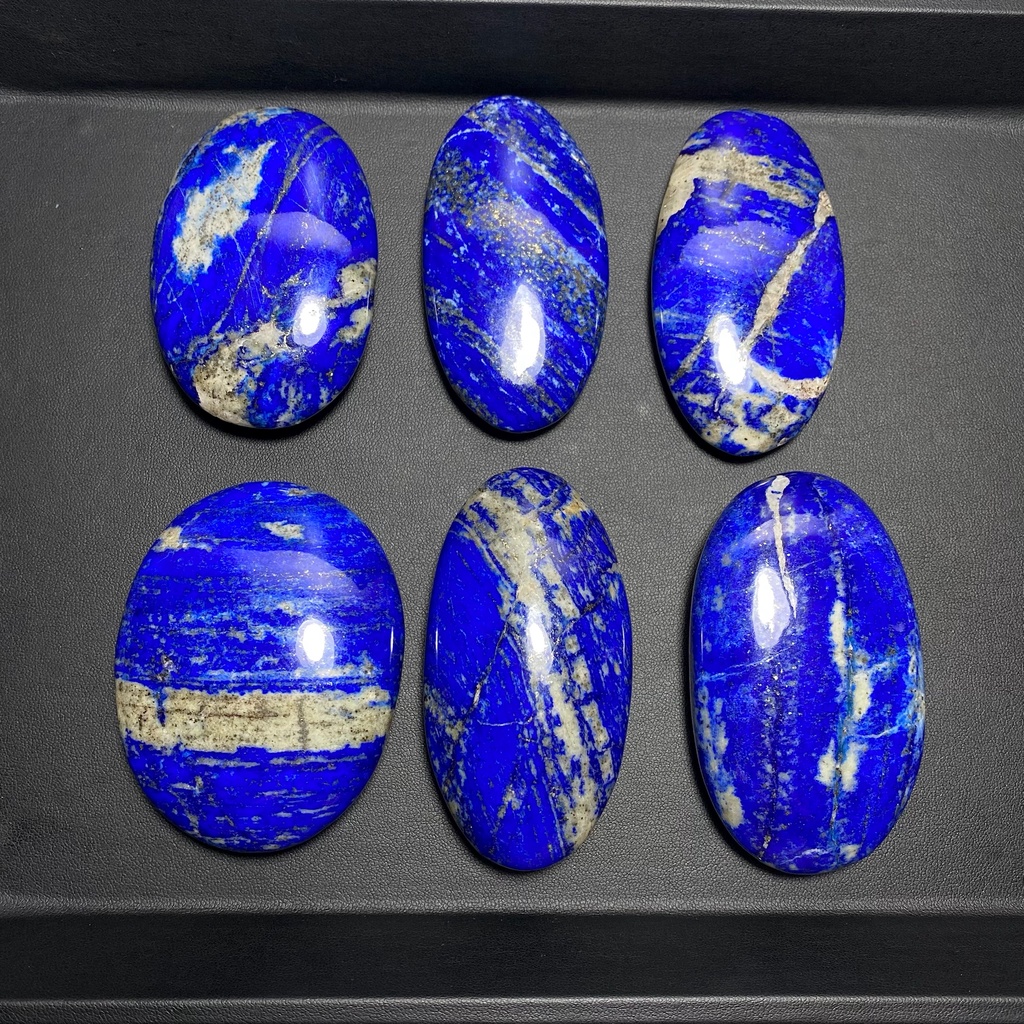 หินลาพิซ ลาซูรี ทรงสบู่ (Lapis Lazuli Palm Stone)
