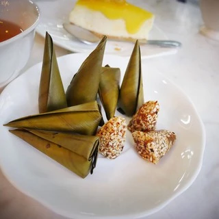 [อร่อยมาก มีที่เดียวในไทย] ขนมเทียนเสวย เนื้อหนึบ หวานน้อย หอมเทียน แป้งโม่เอง กะทิใต้ บ้านชิดดวง กนกมณี ขนมคล้าย กาละแม