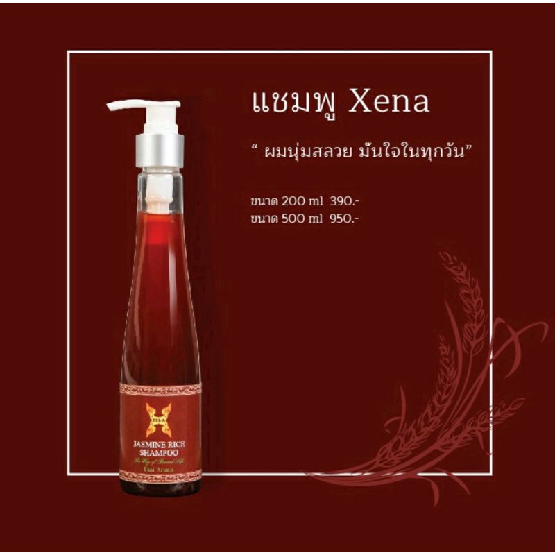 Xena ซีน่าแชมพูข้าวหอมมะลิ มี 2 ขนาด