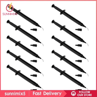 10 Pieces Dental Teeth Whitening Gingival Gum Dam Barrier Syringes 1.5ml