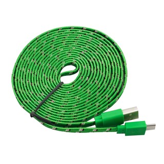 สายชาร์จ สายเสียบ USB ที่ชาร์จ ซัมซุง / สมาร์ทโฟน เฉพาะบางรุ่น 3M - (Green)