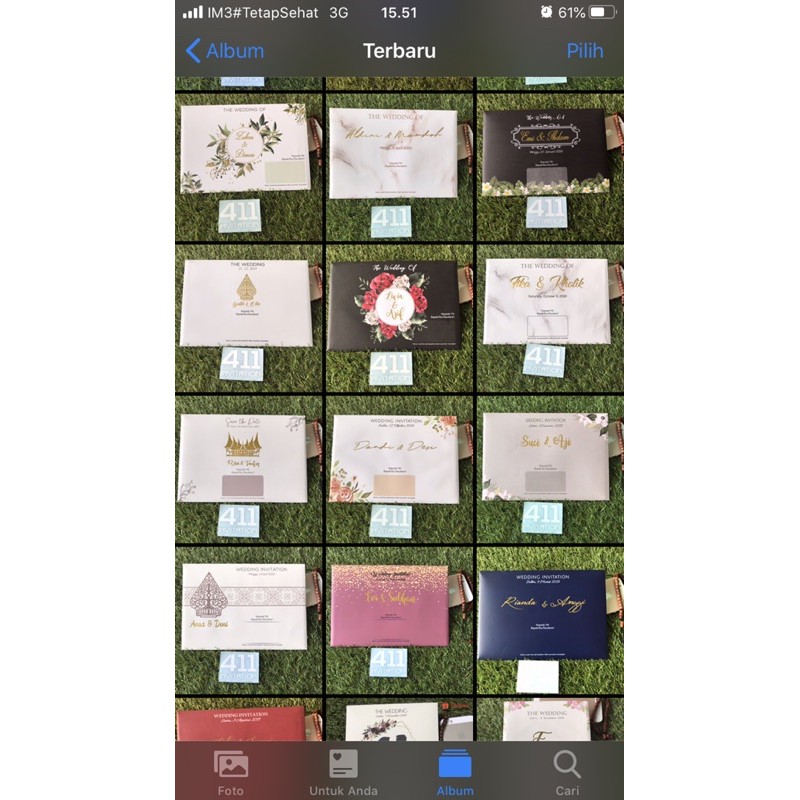 PO เชิญปกแข็งเดี่ยว 14 x 20 ออกแบบเอง 500 ชิ้น ถึง 3000 ชิ้น