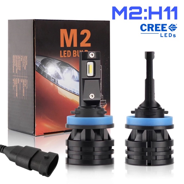 หลอดไฟหน้า LED รุ่นM2 ขั้วH11