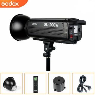 godox sl - 200 w 200 ws 5600 k โคมไฟ led พร้อมรีโมทควบคุม